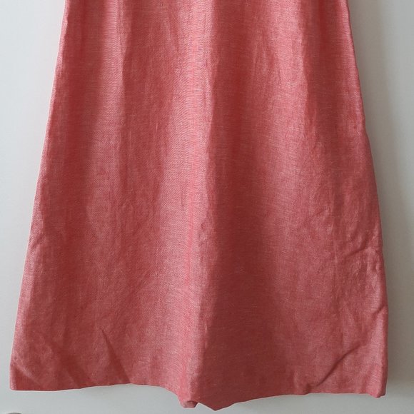 NIC + ZOE Linen Jetset Shirt Dress - Spiced Rose - Size XS - Picture 2 of 6